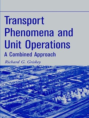 cover image of Transport Phenomena and Unit Operations
